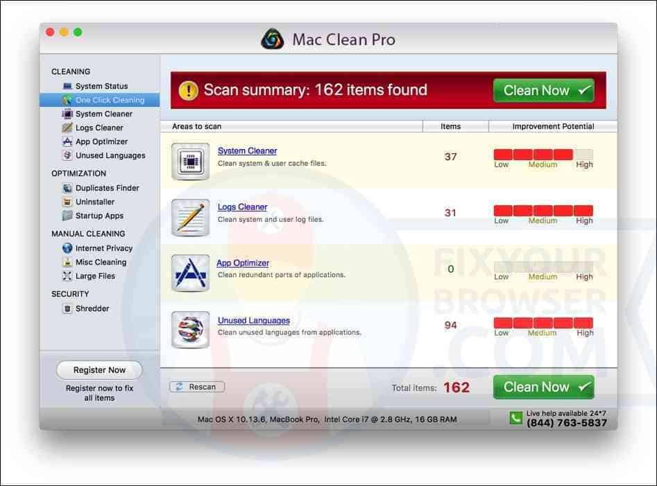 Mac Cleaner Pro Free